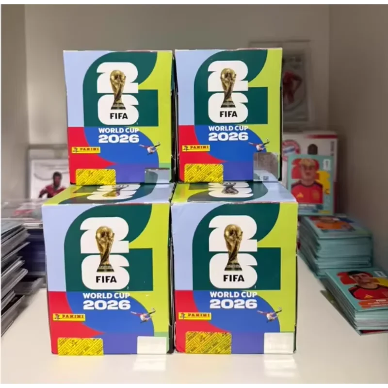 In Stock Football Cards 2026 Panini FIFA World Cup Sticker Pack Panini Soccer Card Panini Cards Soccer Set Collection Gift