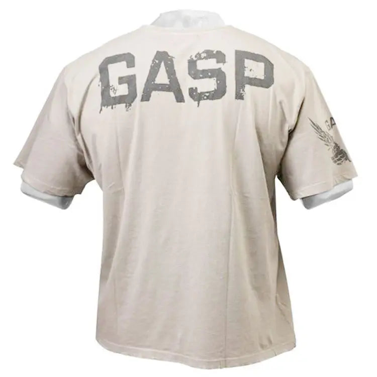 Fitness And Sports T-shirt Men's Loose Top European And American Large-sized Quick-drying Short-sleeved Shirt Fitness Training