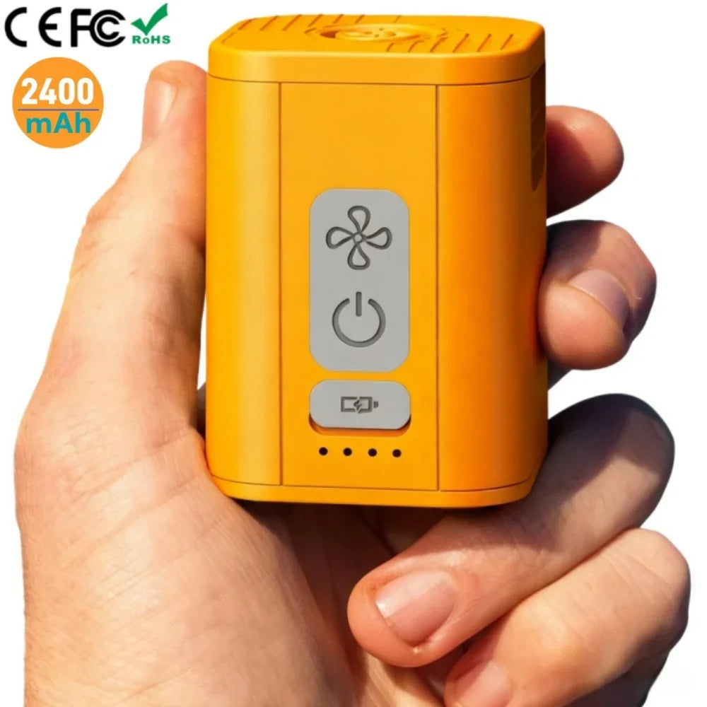 Mini Portable Vacuum Air Pump,Inflate Deflate for Pool, Air Bed,Vacuum Storage Bags-Compact Air Compressor for Home And Travel