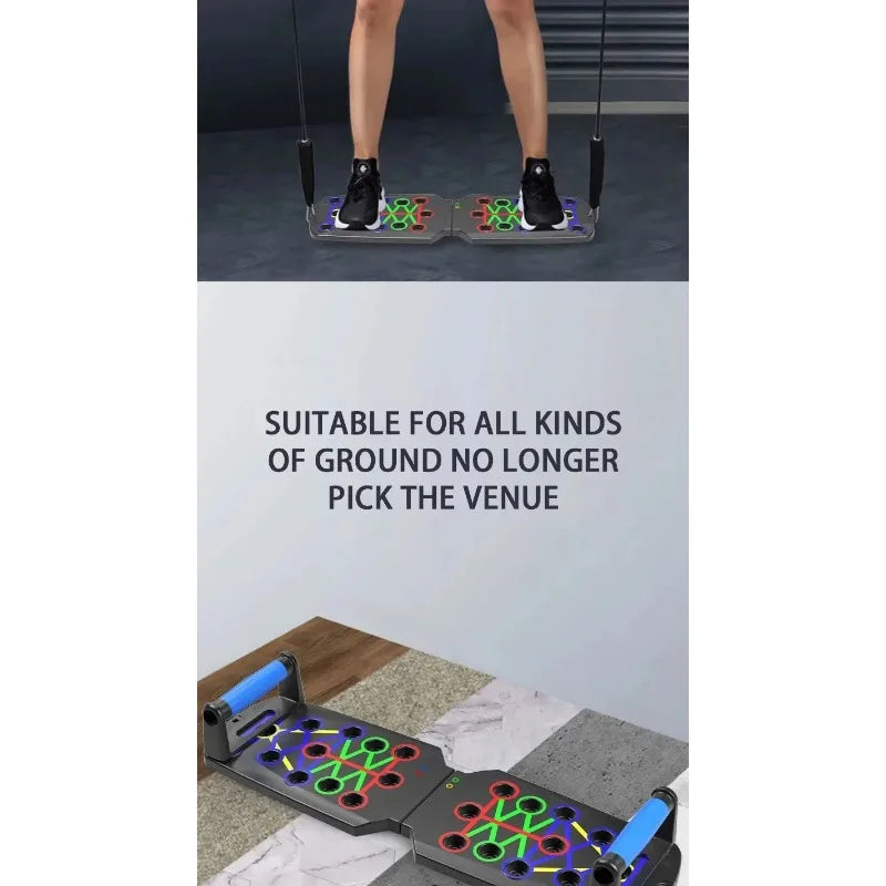 Home multi-functional push-up board, training board, chest and abdominal muscle training equipment, portable push-up