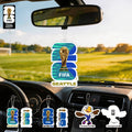 FIFA World Cup 2026 Official 3 Pack Car Air Freshener with Trophy Mascot & Host City Design, Long Lasting Scent for Car & Home