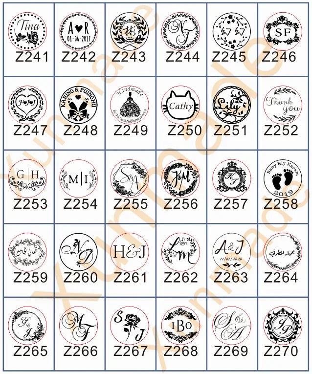 Customize Embossing Stamp Wedding Monogram Embosser Stamp,Personalized 2 initials Embosser Stamp,Wedding gift,hand held embosser