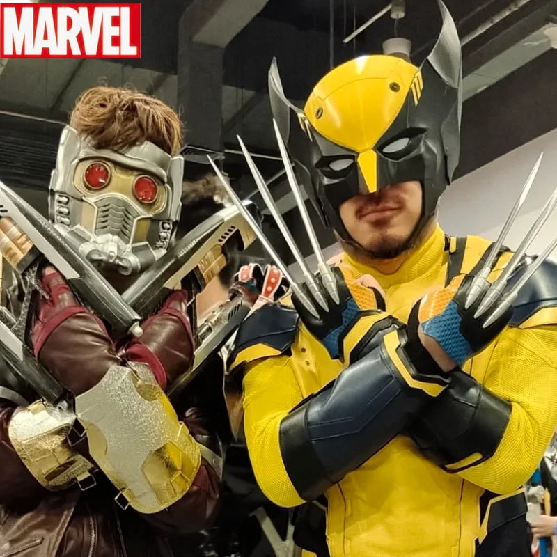 3d Cosplay Wolverine Mask Movie Prop Halloween Costume High Quality Printing Headgear Carnival Costume Party Supplies Helmet