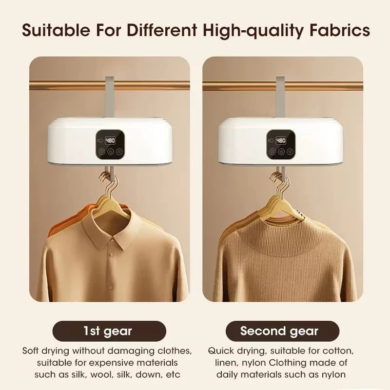 Electric Portable Clothes Dryer UV Sterilization Foldable Laundry Dryer Compact Folding Clothing Dryer