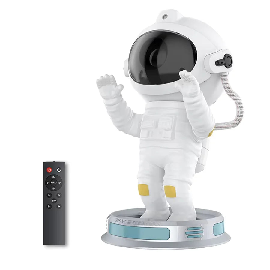 Kids Star Projector Night Light with Remote Control 360°Adjustable Design Astronaut Nebula Galaxy Lighting for Children Adults
