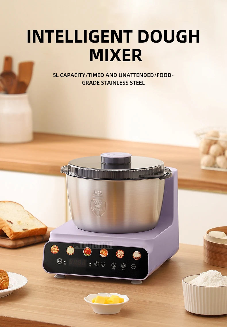 Dough Mixers Multi-Functional Constant Temperature Kneading Fermentation Machine Kitchen