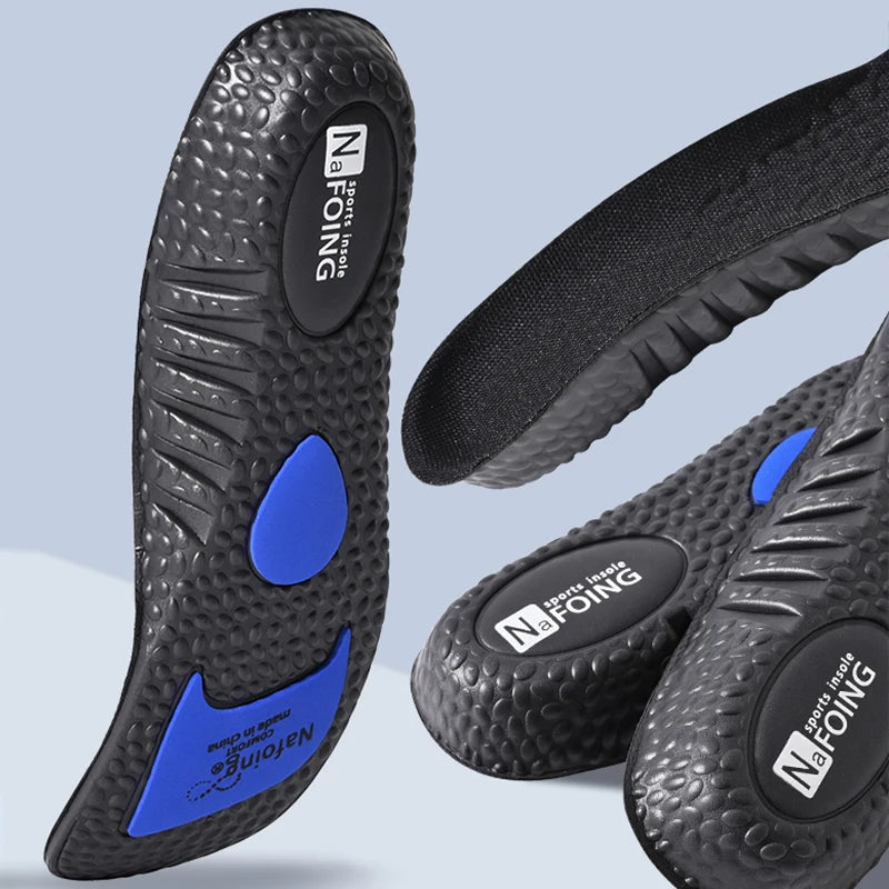 EVA Insoles for Shoes Sole Shock Orthotic Insole Absorption Deodorant Breathable Cushion Running Insoles for Feet Arch Suppor