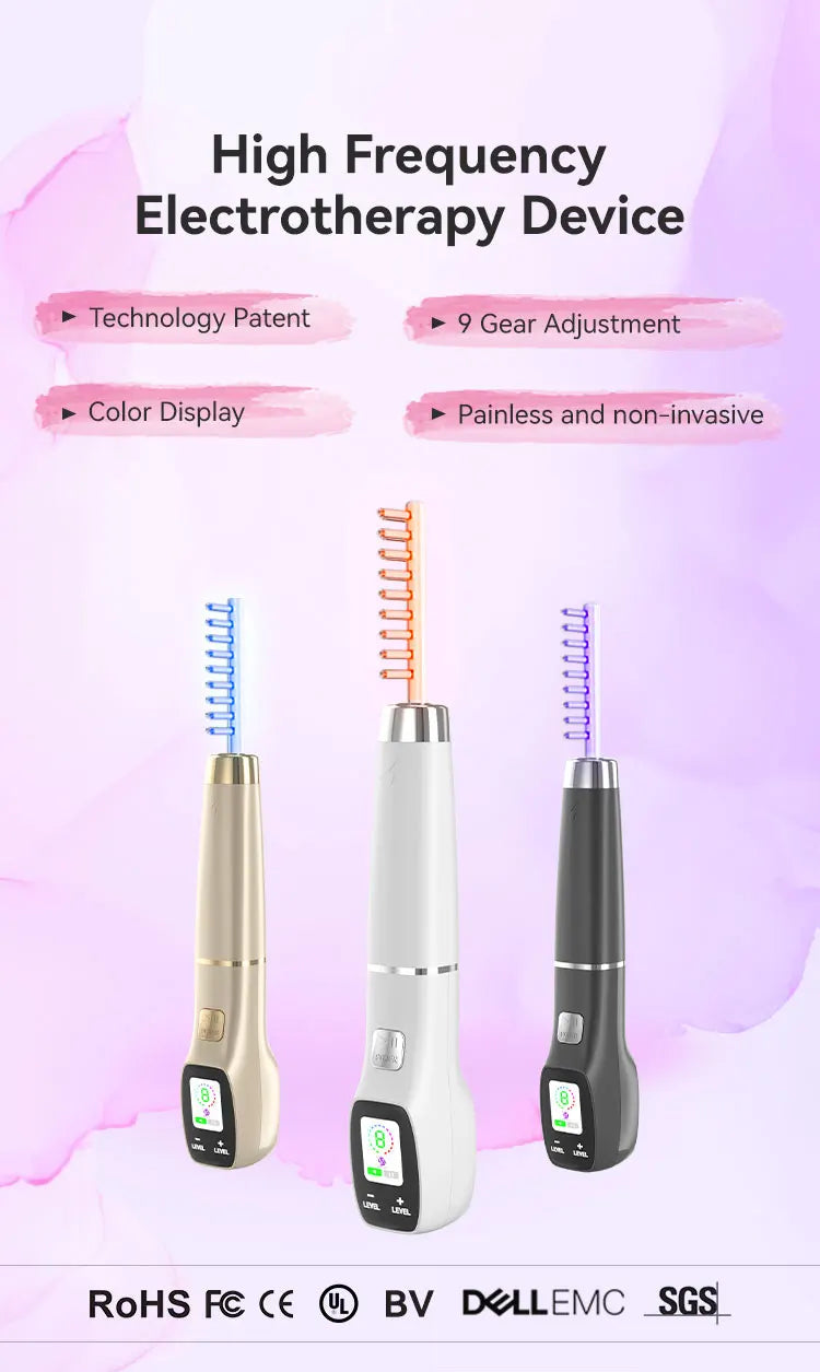 LCD Screen 4 in 1 Facial Skin Rejuvenation Tightening Wand Beauty Machine Care