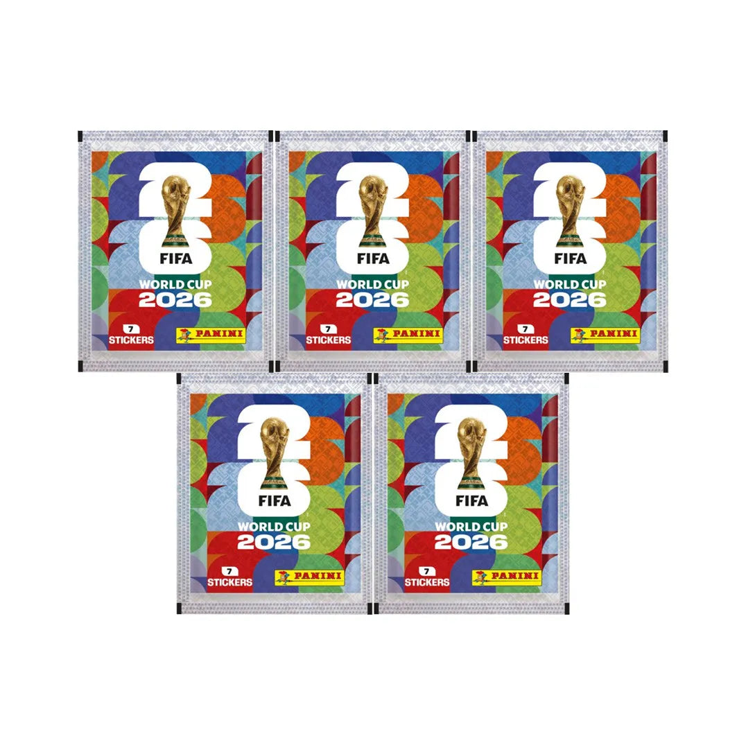 Genuine Panini 2026 FIFA World Cup Sticker Album Limited Gold Silver Official 2026 Stickers Collection Football Souvenir Gift