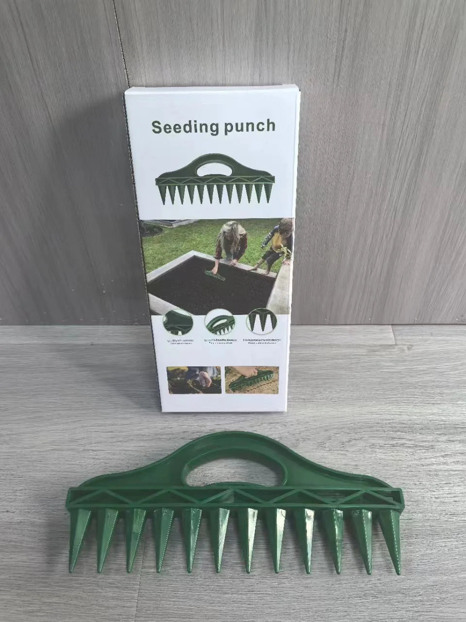 Seeding Hole Puncher Soil Quick Hole Punching Gardening Seed Spacing Tool Vegetable Plant Sowing And Cutting