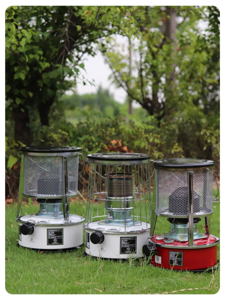 2 IN 1 Portable Kerosene Stove Heater 4.5L Kerosene Space Heater Outdoor Kerosene Heater for Camping  Fishing Hunting Cooking