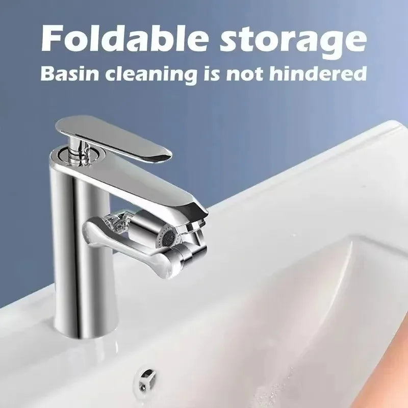New Universal Rotation Extender Faucet Aerator Plastic Splash Filter Kitchen Tap Washbasin Faucets Bubbler Nozzle Robotic Arm