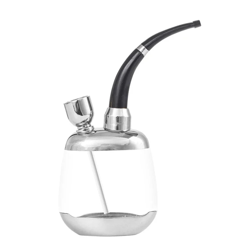 Portable Tobacco Microfilter Hookah ShiSha Glass Bottle Smoking Pipes Cigarette Holder Pipes Smoking Accessories