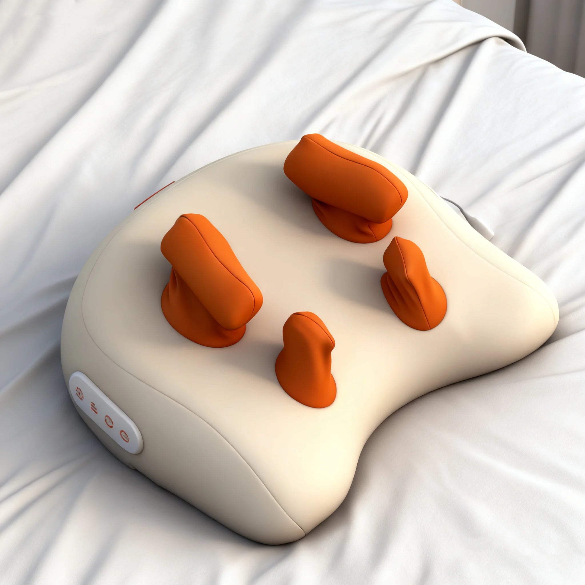 SPA Portable Pillow Massager Lazy Person Leading Shoulder Professional Super Strong Neck Massage Wireless Warm Pillow Type Massa