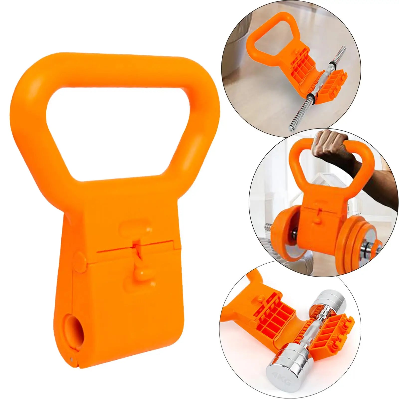 Kettlebell Grip with Handle Multifunctional Dumbbells Grip Kettle Grip for