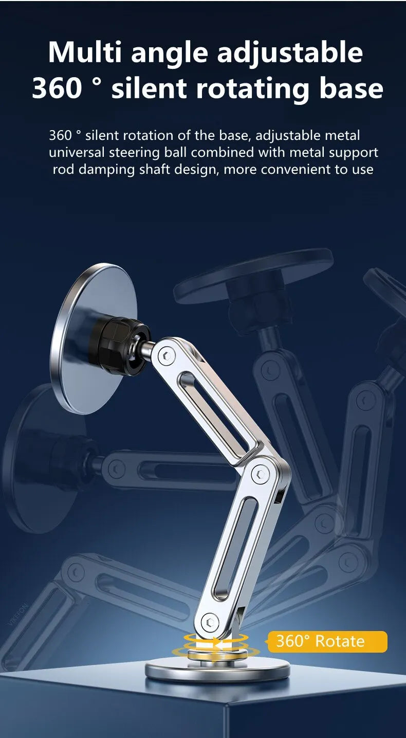 Magnetic Car Phone Holder Stand Magnet Car Mount Smartphone GPS Mobile Cell Support in Car Bracket for iPhone 15 Samsung Xiaomi