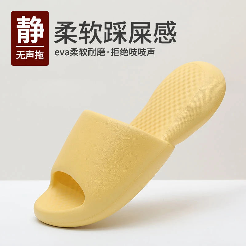 Slippers for women eva, summer home, bathroom, anti slip thick sole, external wearing of sandals