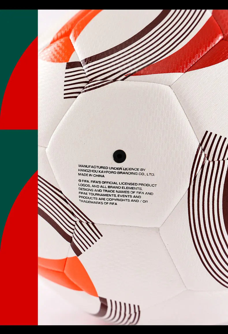 FIFA 2026 World Cup USA Canada Mexico Size 5 Soccer Ball Official Match Training for Adults Youth Students Wear-Resistant PU