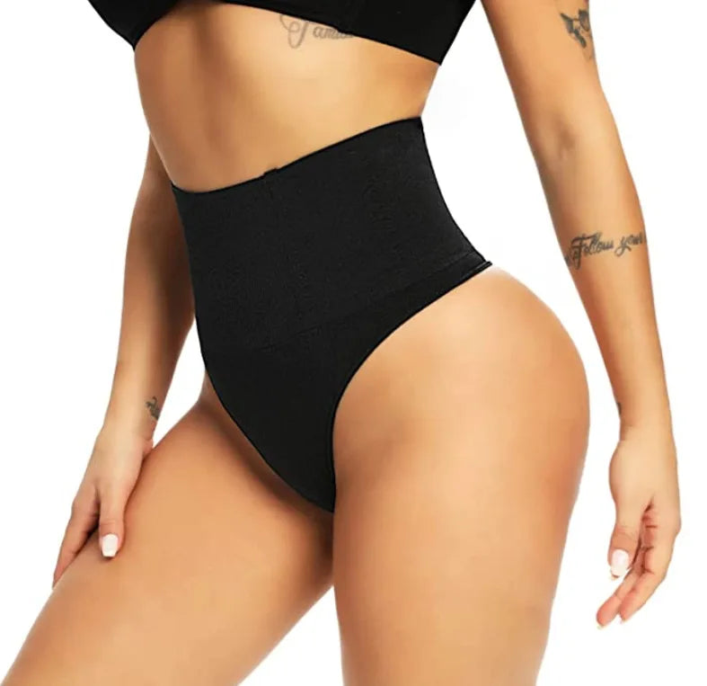 Strong Waist Shaping Underwear Women's Thin Summer Fishbone Control Panties Hip Lifting Briefs Slimming Pants