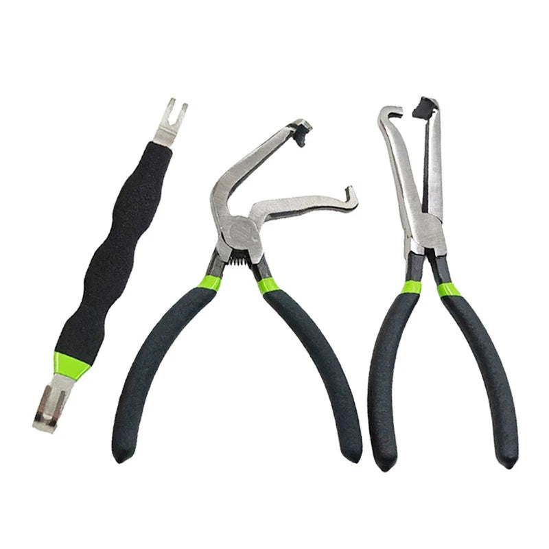3pcs Electrical Disconnect Pliers Connector Separator 60 Degree For Electrical Wiring MAF Sensors Fuel Injectors Coils
