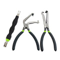 3pcs Electrical Disconnect Pliers Connector Separator 60 Degree For Electrical Wiring MAF Sensors Fuel Injectors Coils