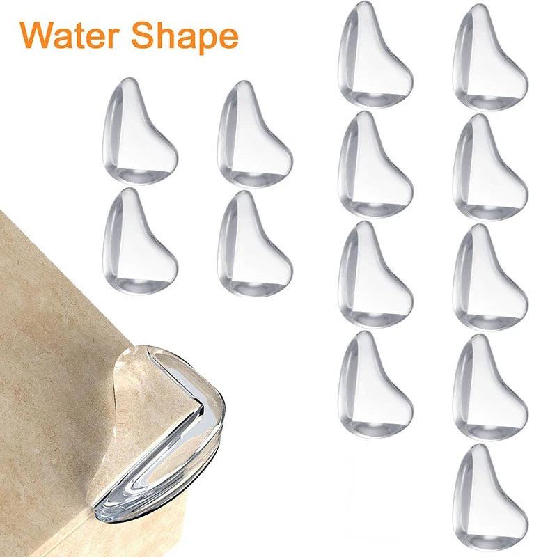 10/20Pcs Baby Safety Table Corner Protector Furniture Edge Protection Cover Transparent Children Anti Collision Edge Guards