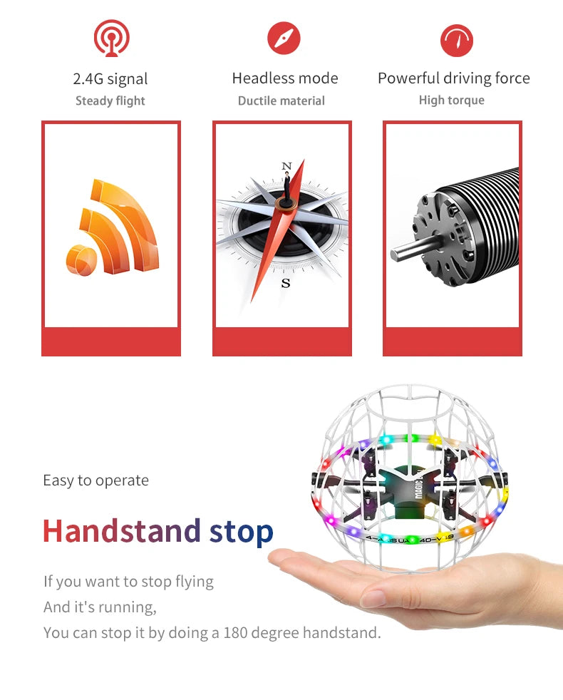 4DRC V49 Intelligent Obstacle Avoidance Aircraft WiFi Fpv Drone for Soccer Competition Remote Control Quadcopter RC Toys Gifts