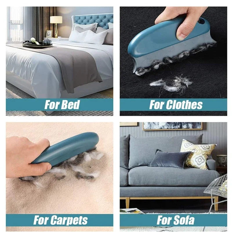Effective Pet Hair Remover Brush for Cats & Dogs Lint Hair Remover Brush Gently Shaves Sofa Wool and Cleans Fur for A Tidy Home