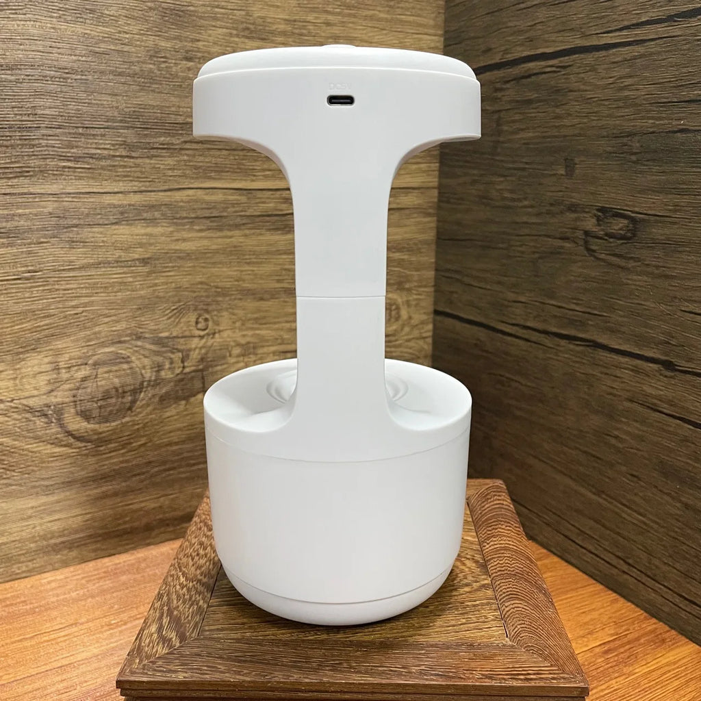 DIVEDEER Humidifier Home Office Desktop Water Replenishment Device Creative Backflow Anti gravity Water Drop Humidifier