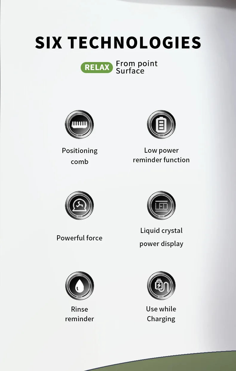Vacuum Body Hair Trimmer for Men, Mustache Trimmer with 20 Length and Styles Adjustable, Built-in Vacuum Trimmer for Mustache