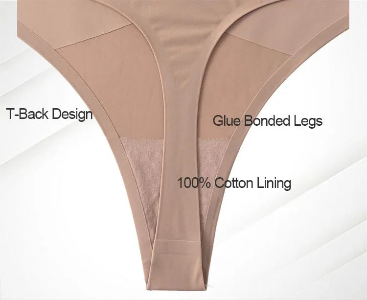 Women's High Waist ThongT-backCross X Shaping Tummy Control Panties Strong Body Shaping Waist Cincher Hip Lifter Seamless