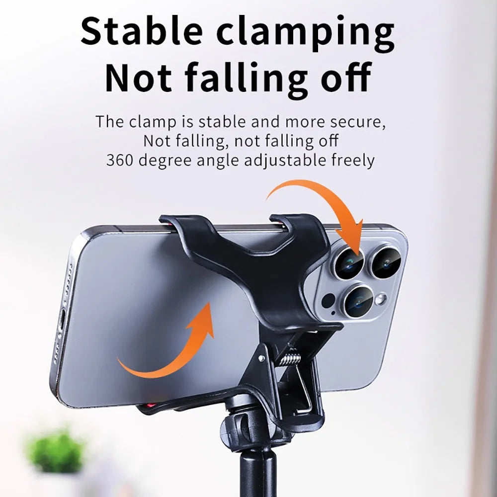 Universal 360° Adjustable Mobile Phone Holder Flexible Clip Stand Smartphone Holder Lazy Holder Bed Desktop Bracket Mount Stand