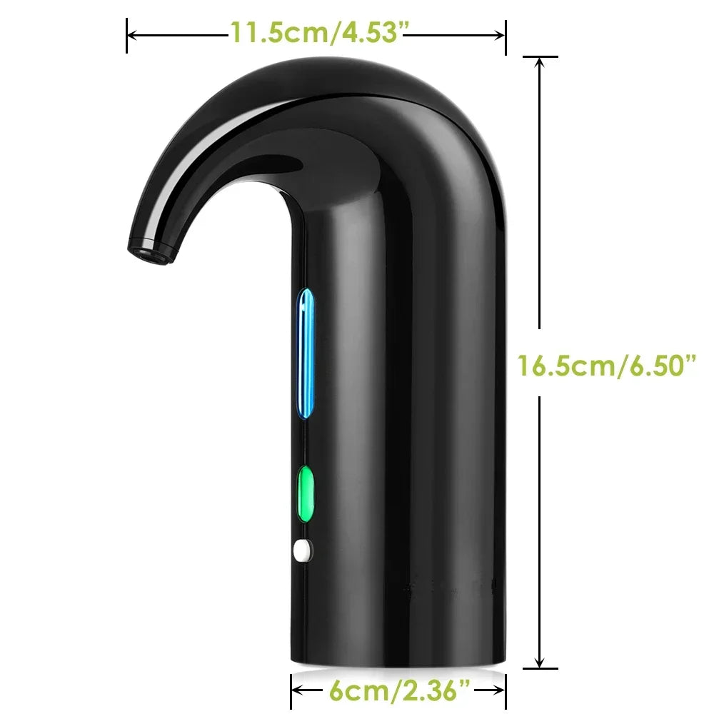 Zai Xiao USB Rechargeable Electric Wine Pourer Wine Aerator Portable Pourer Instant Wine Decanter Dispenser Pump One-Touch Autom
