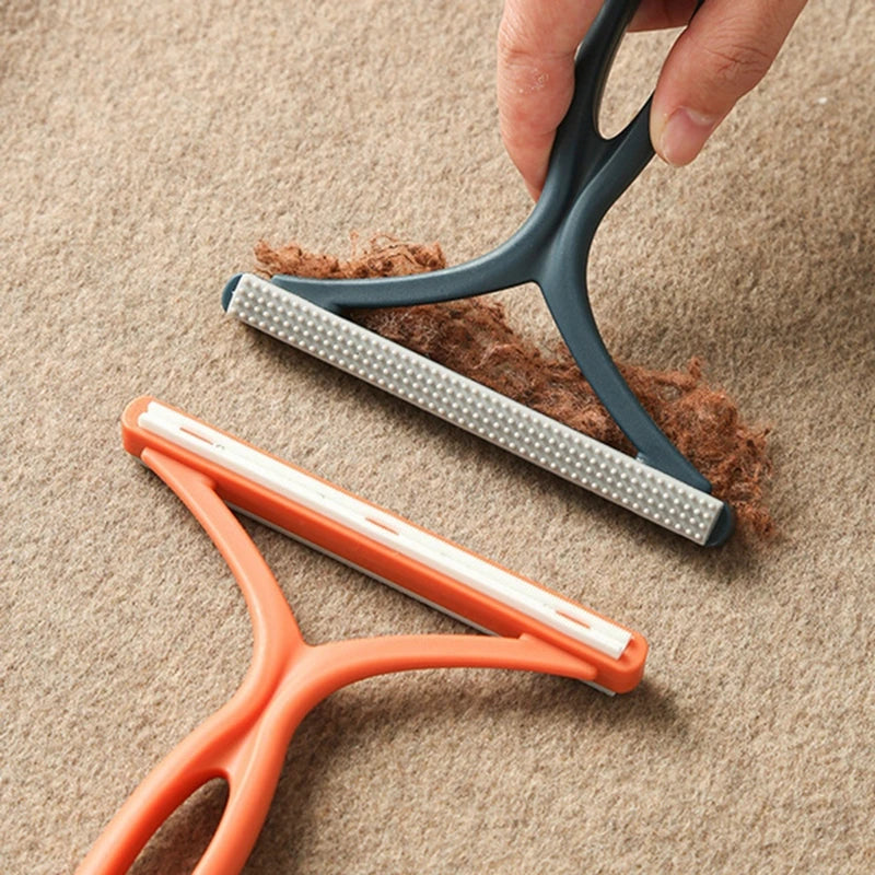 Silicone Double Sided Pet Hair Remover Lint Remover Clean Tool Shaver Sweater Cleaner Fabric Shaver Scraper for Clothes Carpet