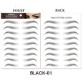 Water-based Hair-liked Authentic Eyebrow Tattoo Sticker Waterproof Cosmetics Long Lasting Makeup False Eyebrows Stickers