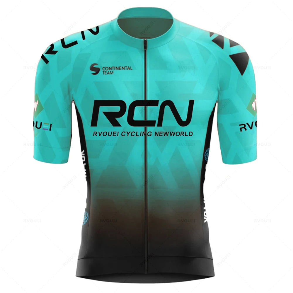 2026 Rvouei Team Cycling Jersey Set Summer Breathable Road Bicycle Suit Riding Uniform Bike MTB Clothing New Sports Cycling Kits