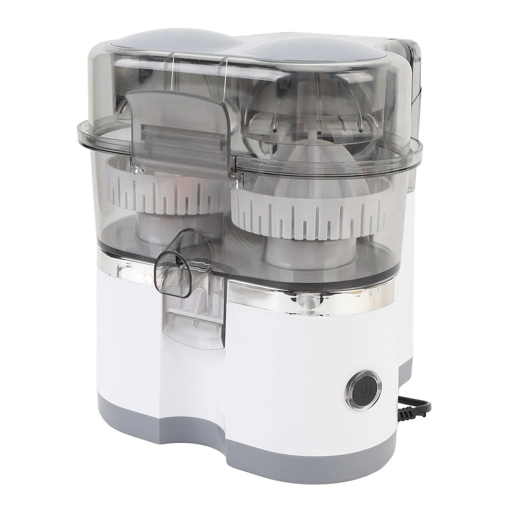 Portable Dual Head Electric Citrus Juicer Orange Lemon Kiwi Grapefruit Extractor - Efficient Fruit Juicing Machine