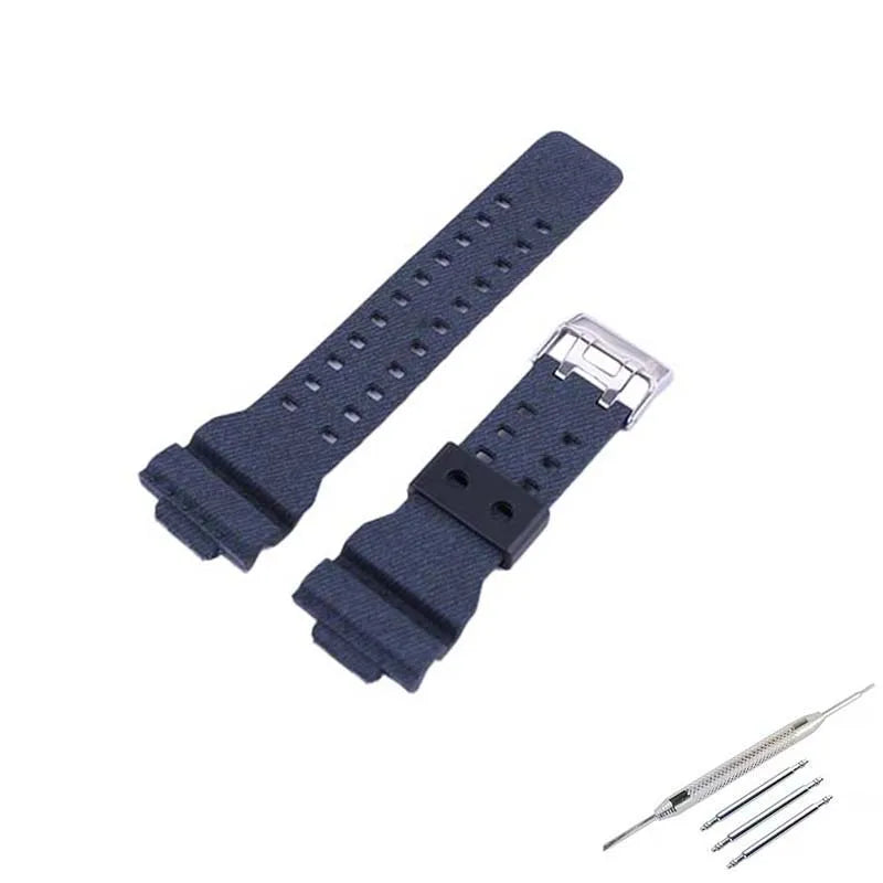 16mm Men's Camo Resin watch band Compatible for Casio GA-100/110/120/140 700 GD-100 GLS-100 GAX-100 watch strap rubber wristband