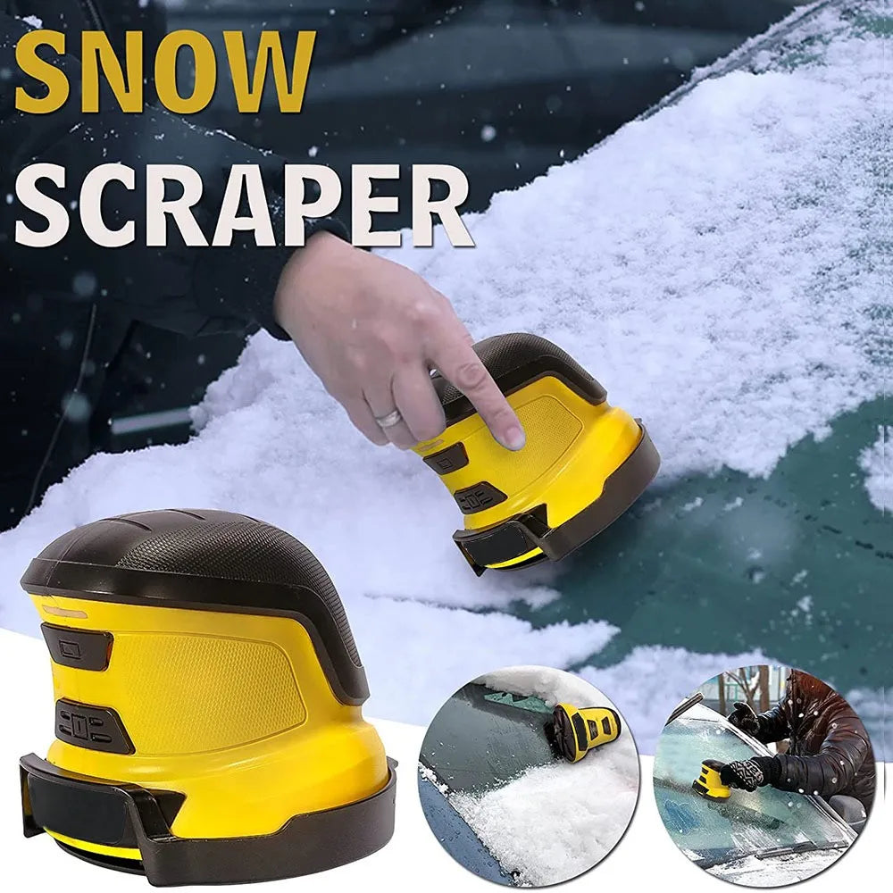 Electric Ice Scrapers For Car Wind Shield USB Rechargeable Electric Handheld Snow Scraper Winter Snow Remover Tool