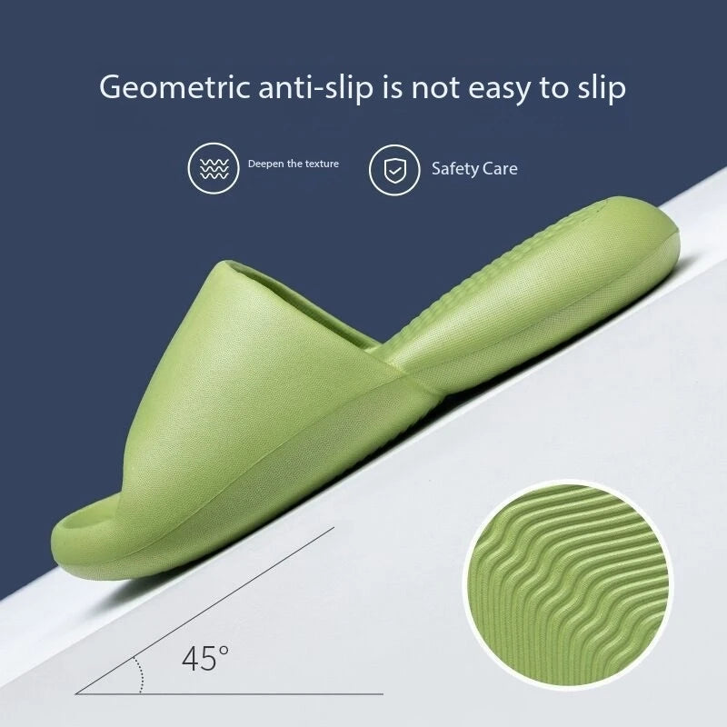 Slippers for women eva, summer home, bathroom, anti slip thick sole, external wearing of sandals