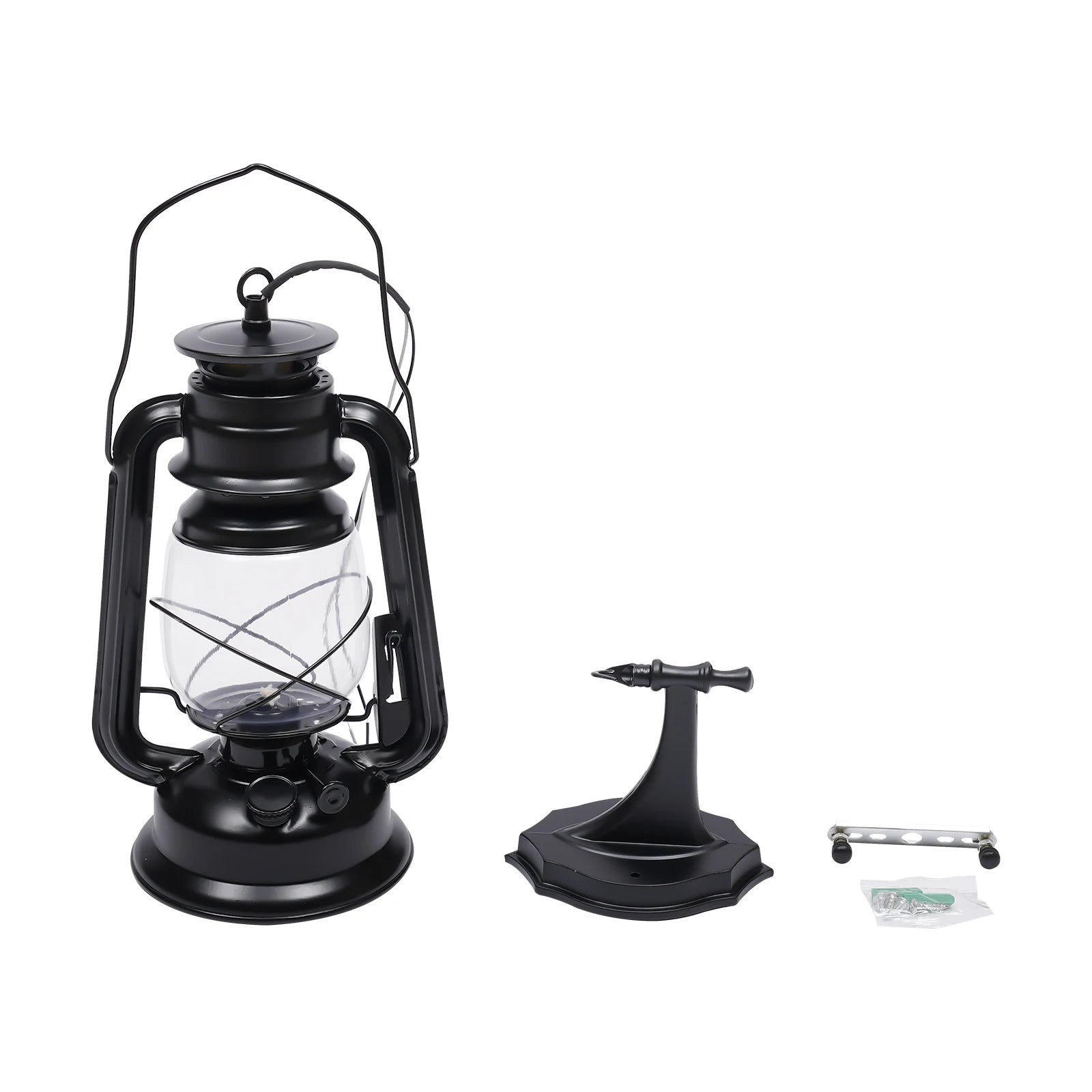 Wall Sconces Retro Antique Vintage Rustic Lantern Lamp Wall Sconce Light Fixture Farmhouse Wall Light for Hallway(Black 1 Pcs)