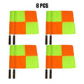 2/4/8/16Pcs World Soccer Referee Flag Fair Play Sports Match Football Linesman Europe Flags Referee Equipment