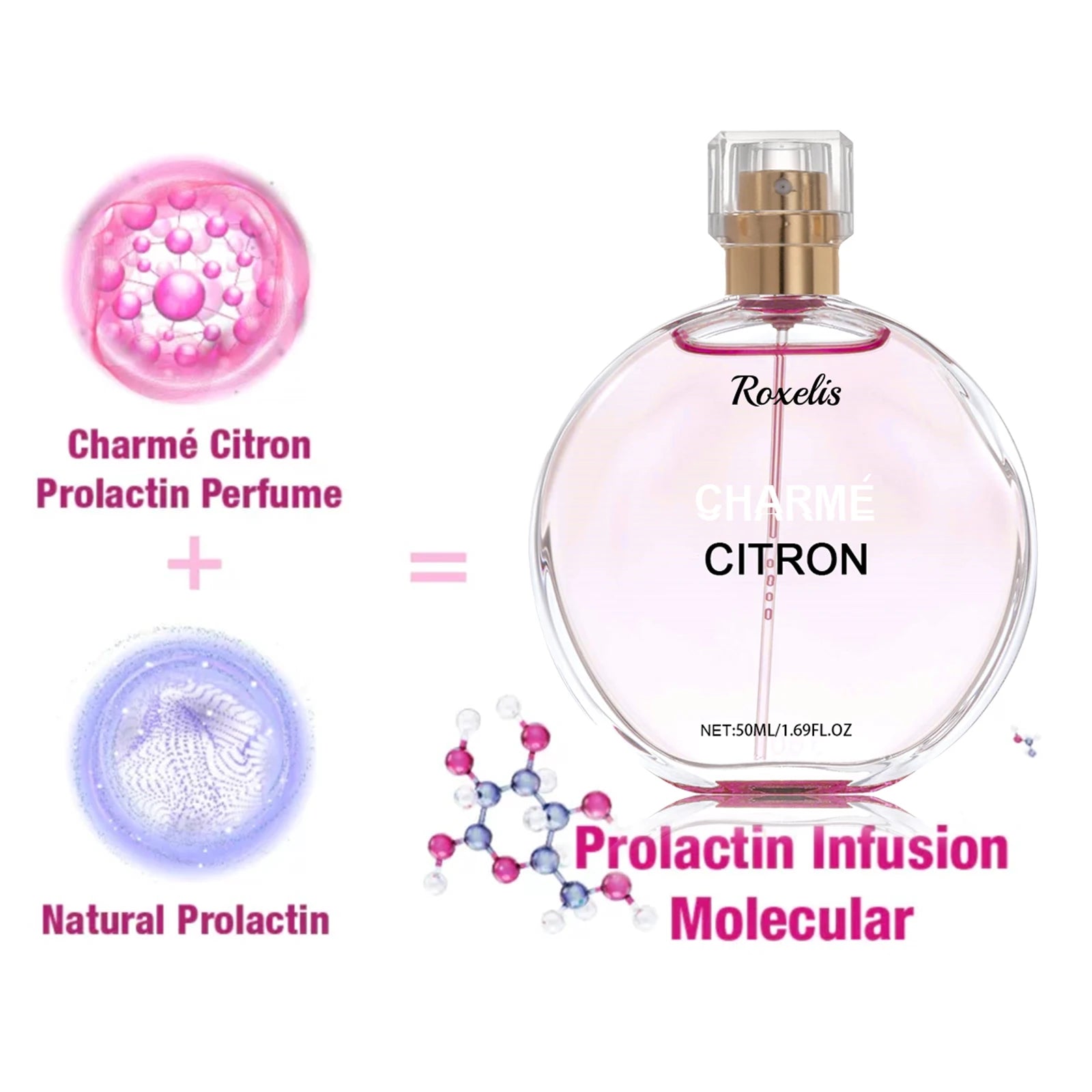 Women's Perfume - Elegant Charming Floral Scent Long Lasting Fresh Mild Non-Irritating, Subtle Fragrance for Dating & Daily Wear