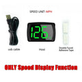 New M22 Car GPS Head Up Display Speed RPM KMH MPH HUD GPS Speedometer Projector Screen Dashboard with Odometer Overspeed Alarm