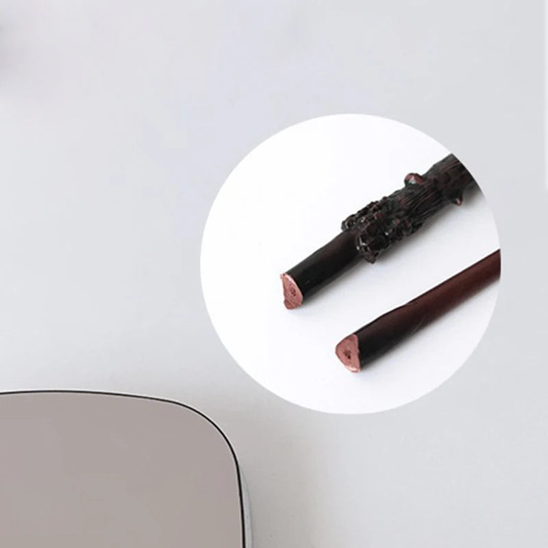 Harry Potter Professor Snape Style Magic Wand Anime Cosplay Toy Metal Core Plastic Stick Children Decoration Accessory for Kids