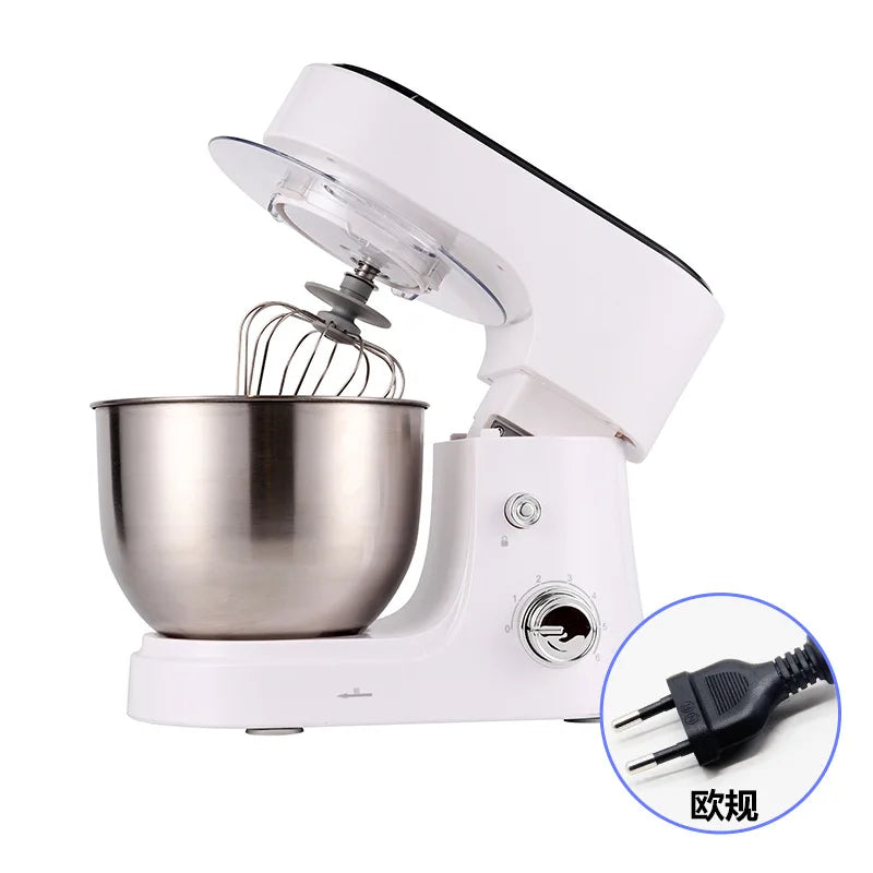 4L Chef machine household small dough kneader dough mixer electric cream whipping countertop egg beater
