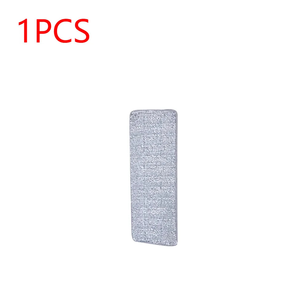 Rotating Head Household Cleaning Cloth Replacement Mop Microfiber Flexible Mop Heads Multi-function Stickable for Home Office
