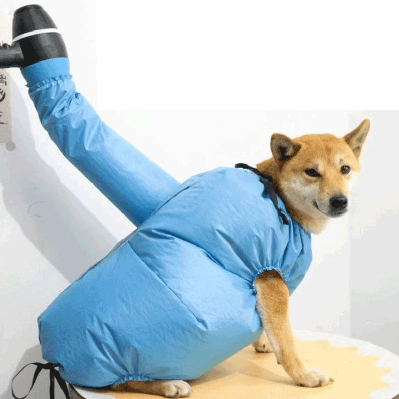 Portable Pet Drying Bag Folding Dog Hair Dryer Box Blow Bag Pet Grooming Dry Bag Dog Blowing Cat Bathing Pet Hair Drying Clothes