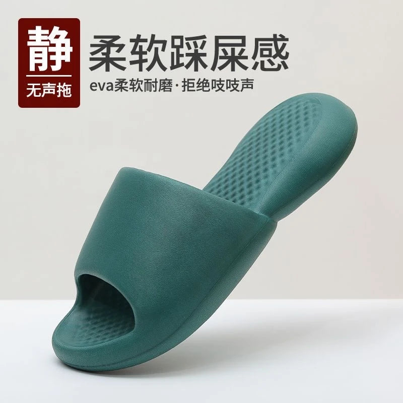 Slippers for women eva, summer home, bathroom, anti slip thick sole, external wearing of sandals