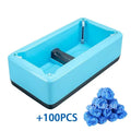 Automatic Shoe Cover Machine Smart Overshoes Dispenser T Buckle Shoe Cover Disposable PE Waterproof for Rainy Floor Clean Indoor